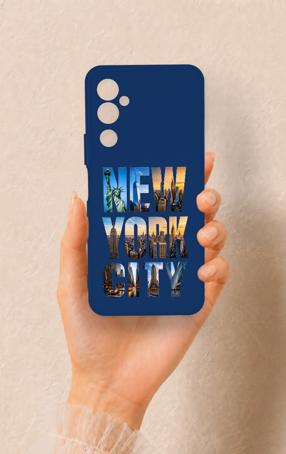 Tecno Pova Neo 2 Uyumlu New York City Desenli Silikon Kılıf