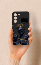 Samsung S22 Uyumlu King Desenli Silikon Kılıf