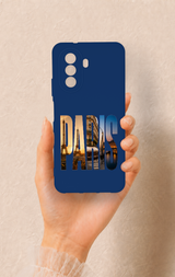 Huawei Nova Y70 Uyumlu Paris Desenli Silikon Kılıf