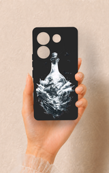 Tecno Caman 20 Pro 5G Uyumlu Secret Sea Desenli Silikon Kılıf