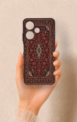 İnfinix Hot 30i Uyumlu Acem Halı Desenli Silikon Kılıf