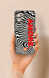 Reeder S19 Max Pro Uyumlu Zebra Amore Desenli Silikon Kılıf