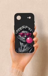 iPhone 17 Air Uyumlu Pop David Desenli Silikon Kılıf