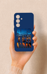 Samsung S24 Uyumlu Amsterdam Desenli Silikon Kılıf