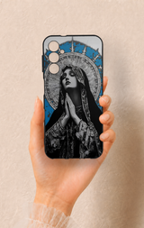 Samsung A14 Uyumlu Rahibe Desenli Silikon Kılıf