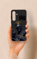 Samsung S25Fe Uyumlu King Desenli Silikon Kılıf