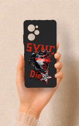 Poco X5 Pro Uyumlu Sync Die Desenli Silikon Kılıf