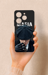 Tecno Spark 10 Pro Uyumlu MAFIA Desenli Silikon Kılıf