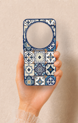 Xiaomi Mi 15 Ultra Uyumlu Mozaik Çini Desenli Silikon Kılıf