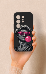 Tecno Camon 50 4G Uyumlu Pop David Desenli Silikon Kılıf