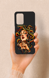 Oppo A54 Uyumlu Medusa Desenli Silikon Kılıf