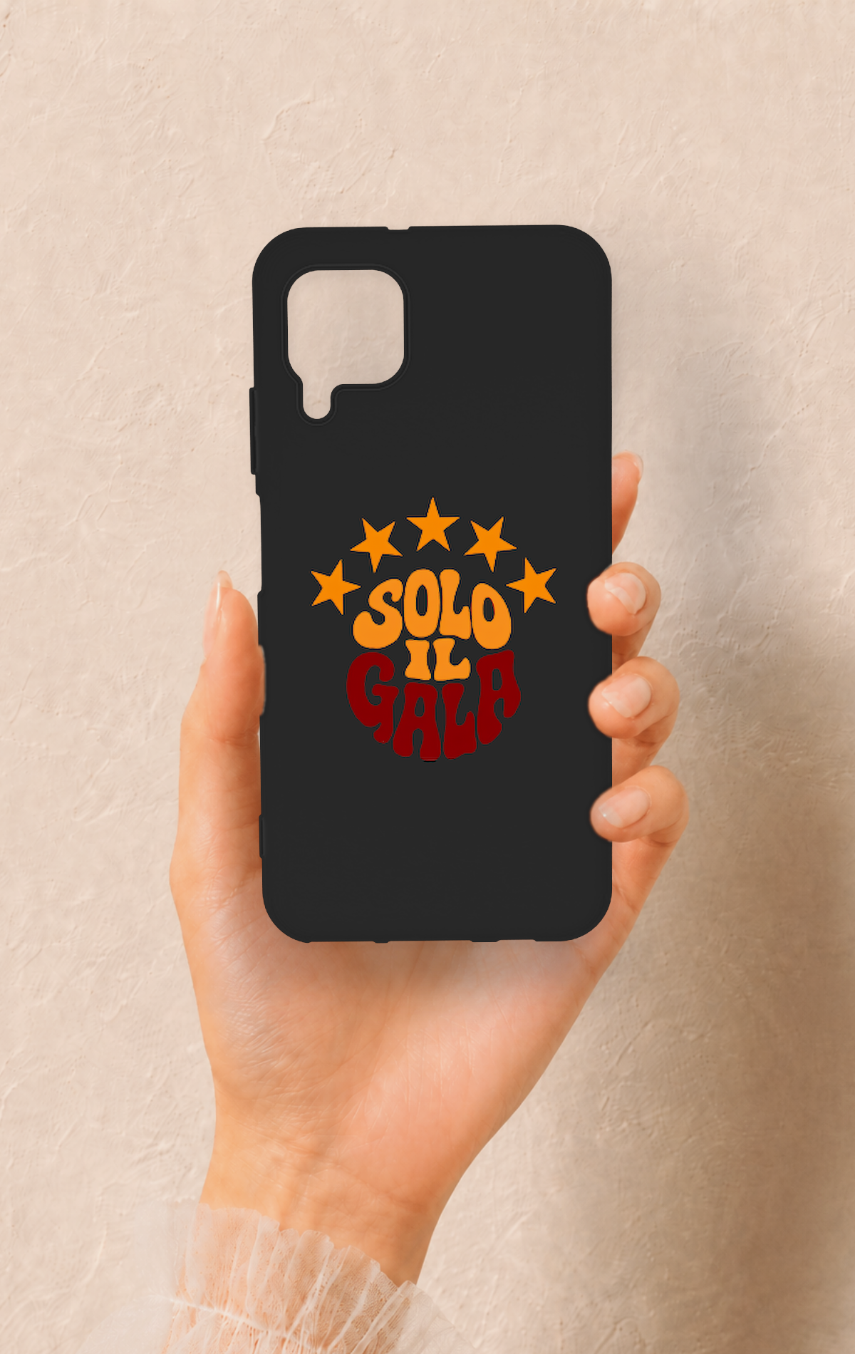 Huawei P40 Lite Uyumlu Solo IL Gala Desenli Silikon Kılıf