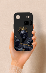 iPhone 17 Air Uyumlu King Desenli Silikon Kılıf