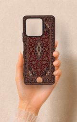 Reeder S71 Uyumlu Acem Halı Desenli Silikon Kılıf