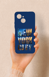 Tecno Spark 40C Uyumlu New York City Desenli Silikon Kılıf