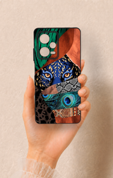 Redmi Note 12 Pro 5G Uyumlu Amazon Kaplan Desenli Silikon Kılıf
