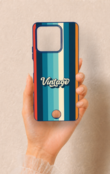 Reeder S71 Uyumlu Vintage Desenli Silikon Kılıf