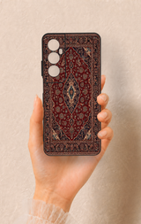 Realme C65 Uyumlu Acem Halı Desenli Silikon Kılıf