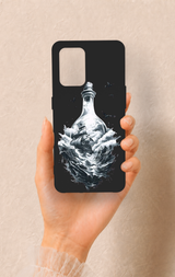 Oppo-A74 Uyumlu Secret Sea Desenli Silikon Kılıf