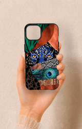 iPhone 13 Uyumlu Amazon Kaplan Desenli Silikon Kılıf