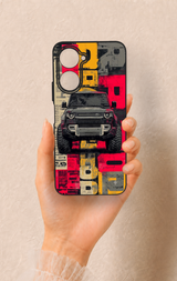 Vivo Y18 Uyumlu Defender Truck Desenli Silikon Kılıf