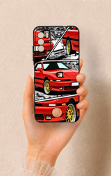 Reeder S19 Max Pro S Uyumlu Kırmızı Supra Desenli Silikon Kılıf