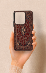 Vivo Y35 Uyumlu Acem Halı Desenli Silikon Kılıf