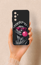 Samsung A05s Uyumlu Pop David Desenli Silikon Kılıf