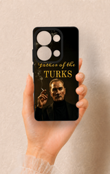 Redmi Note 13 Pro 4G Uyumlu Father Of The Turks Desenli Silikon Kılıf