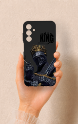 Samsung A15 Uyumlu King Desenli Silikon Kılıf