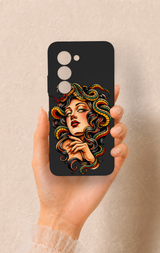 Redmi 15 5G Uyumlu Medusa Desenli Silikon Kılıf