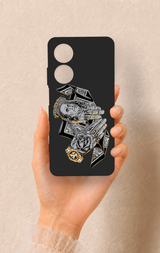 Oppo A60 Uyumlu Self Made Desenli Silikon Kılıf