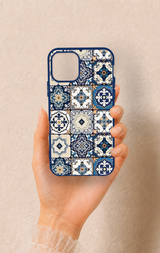 iPhone 11 Pro Uyumlu Mozaik Çini Desenli Silikon Kılıf