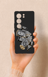 Vivo V29 Uyumlu Self Made Desenli Silikon Kılıf