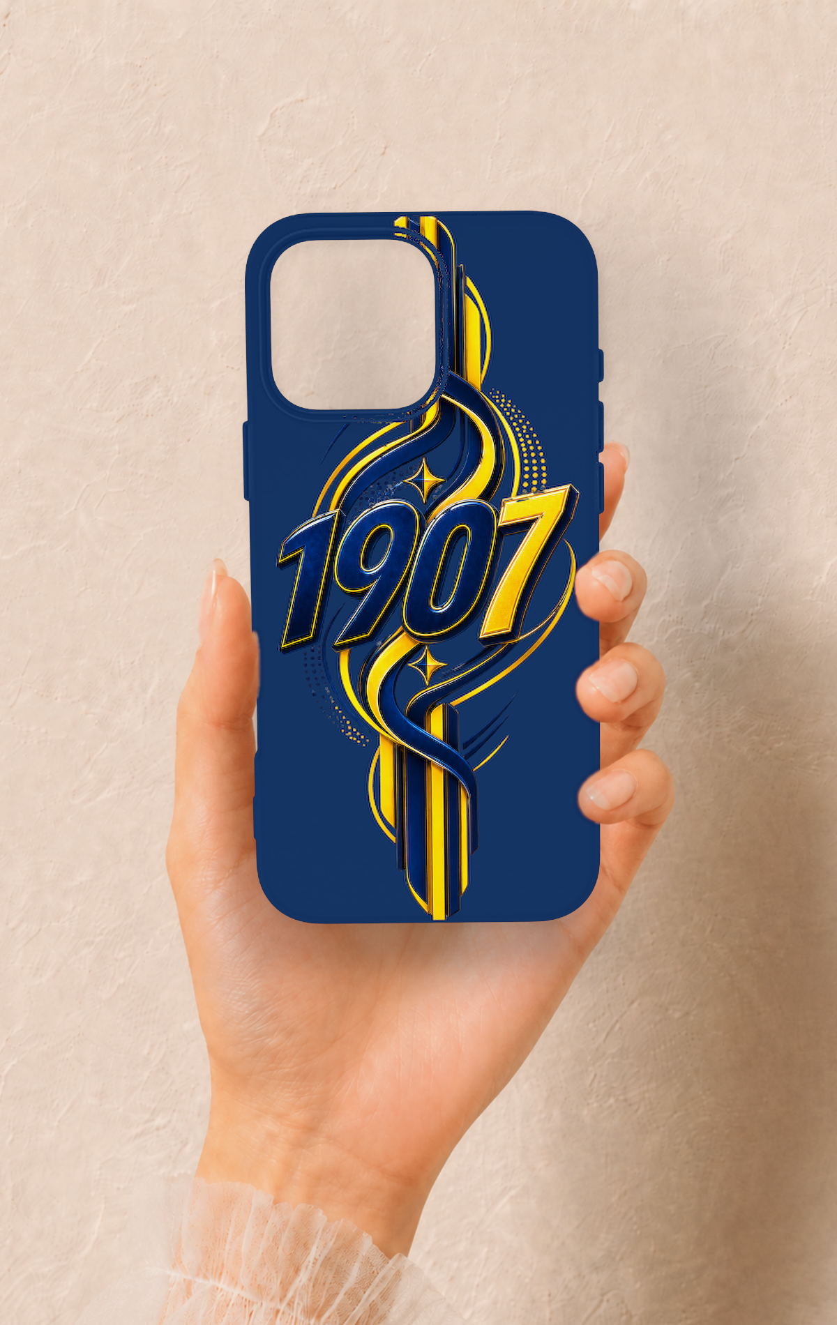 iPhone 16 Pro Max Uyumlu FB-1907 Desenli Silikon Kılıf