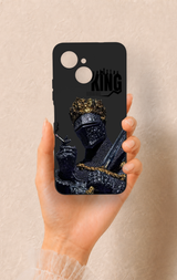 Tecno Spark 40C Uyumlu King Desenli Silikon Kılıf