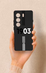 Tecno Camon 40 4G Uyumlu 1903 Kemer Desenli Silikon Kılıf