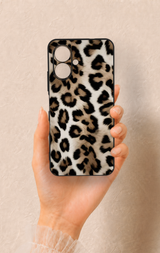 Tecno Spark Go 2 Uyumlu Leopar Derisi Desenli Silikon Kılıf