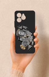 Omix x6 Uyumlu Self Made Desenli Silikon Kılıf