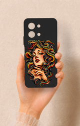 Vivo Y28 Uyumlu Medusa Desenli Silikon Kılıf