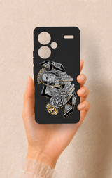 Redmi Note 13 Pro Plus Uyumlu Self Made Desenli Silikon Kılıf