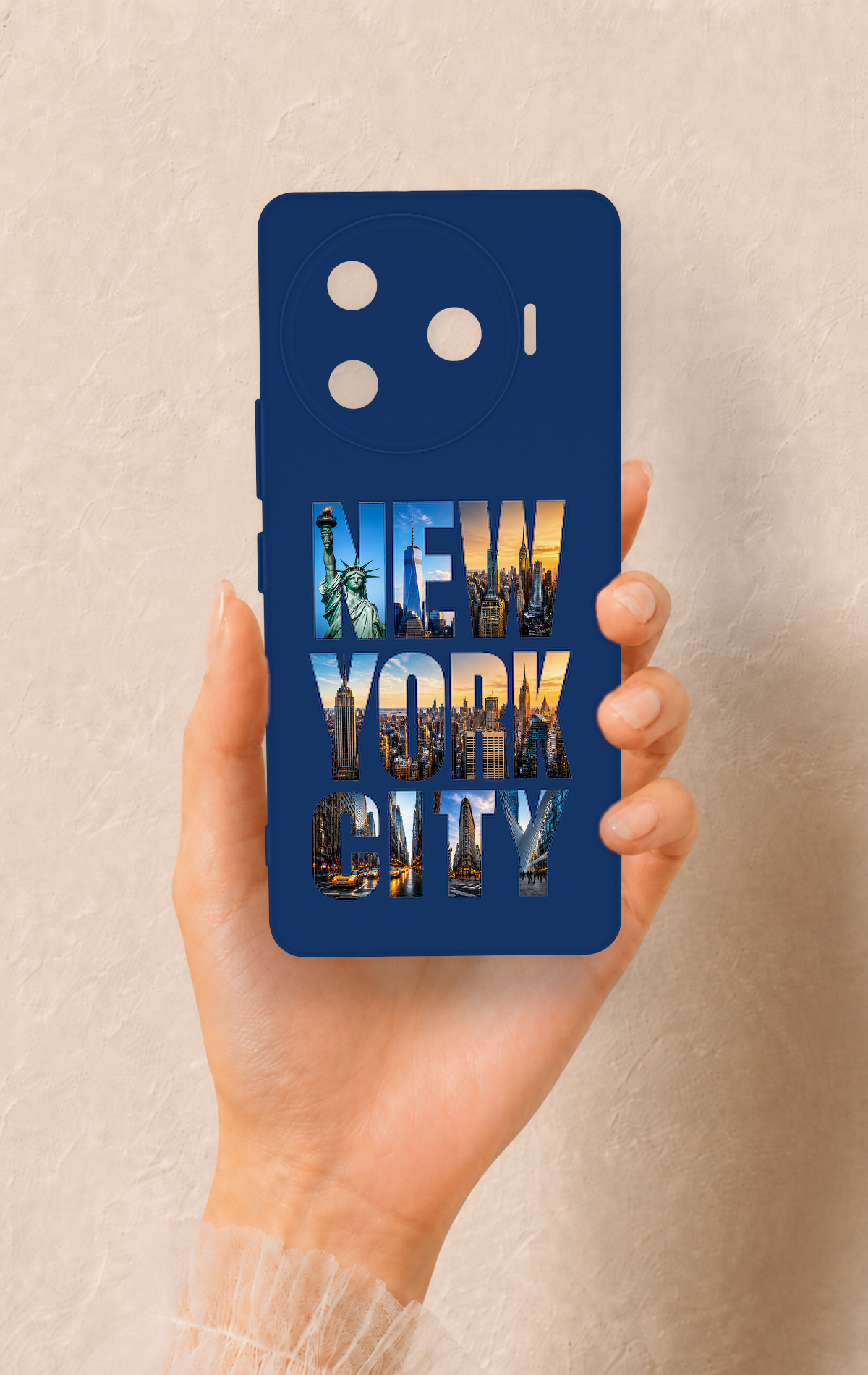 Tecno Camon 30 Pro 5G Uyumlu New York City Desenli Silikon Kılıf
