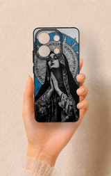 Redmi Note 13 4G Uyumlu Rahibe Desenli Silikon Kılıf
