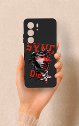 Realme C75 Uyumlu Sync Die Desenli Silikon Kılıf