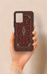 Vivo Y21S Uyumlu Acem Halı Desenli Silikon Kılıf