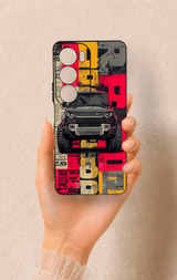 Vivo Y19s Uyumlu Defender Truck Desenli Silikon Kılıf