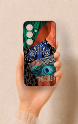 Samsung S25 Uyumlu Amazon Kaplan Desenli Silikon Kılıf