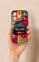 iPhone 17 Pro Uyumlu Defender Truck Desenli Silikon Kılıf