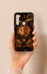 Redmi Note 8 Uyumlu Mistik Güneş Desenli Silikon Kılıf