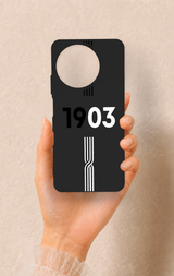 Realme 11 Uyumlu 1903 Kemer Desenli Silikon Kılıf